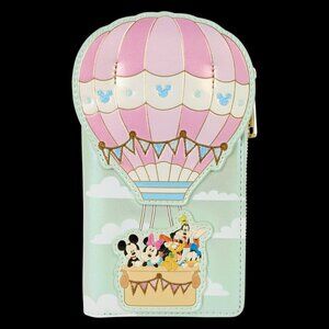 Loungefly‎ Disney Mickey & Friends Hot Air Balloon Flap Wallet